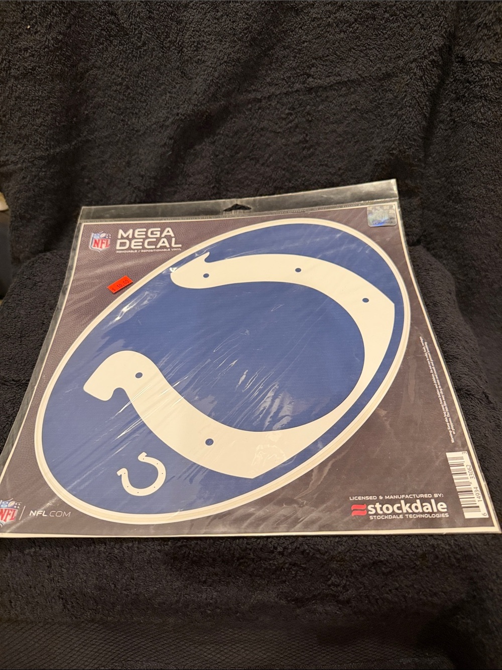 Indianapolis Colts Blue and White Mega Decal by